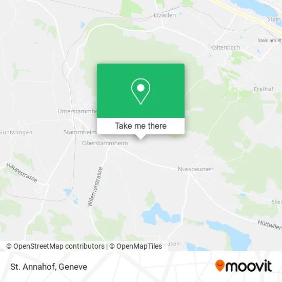 St. Annahof map