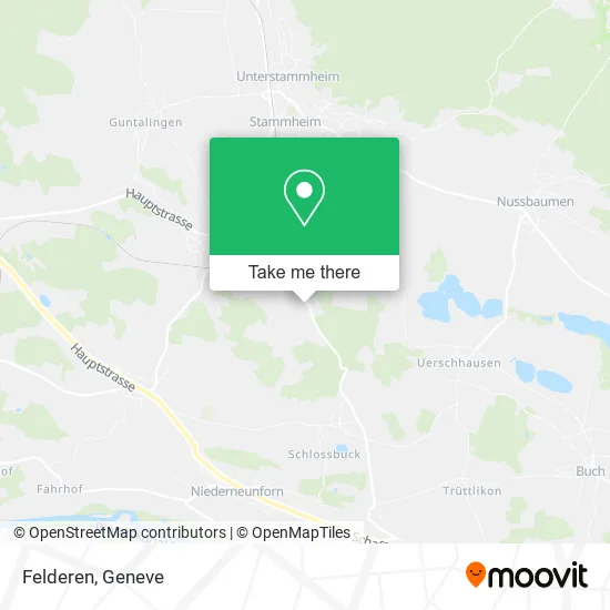 Felderen map