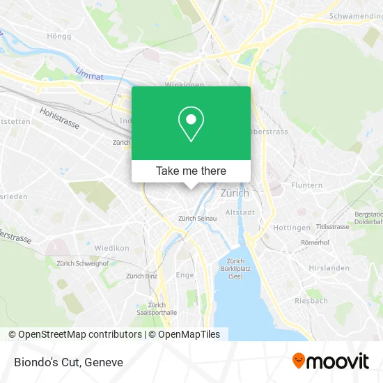 Biondo's Cut map