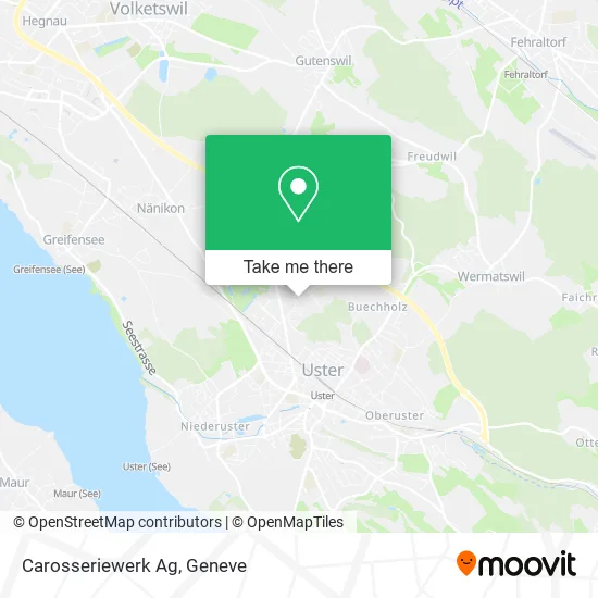 Carosseriewerk Ag map