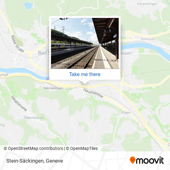 Stein-Säckingen map