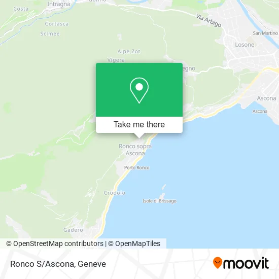 Ronco S/Ascona map