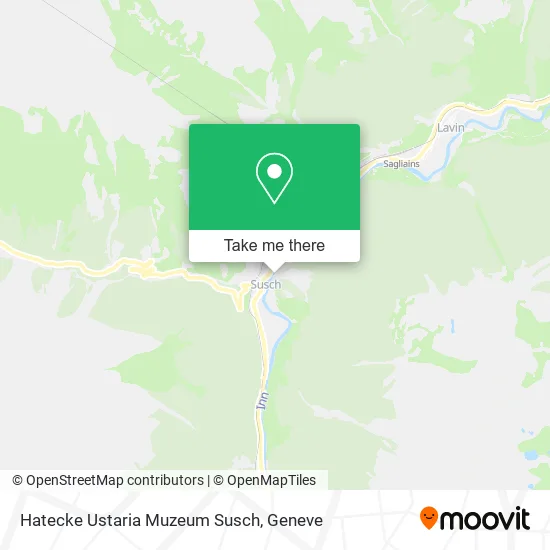 Hatecke Ustaria Muzeum Susch map