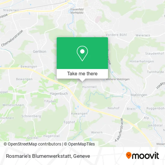 Rosmarie's Blumenwerkstatt map