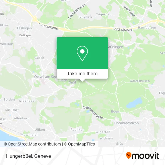 Hungerbüel map