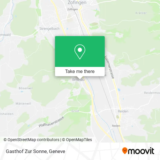 Gasthof Zur Sonne map