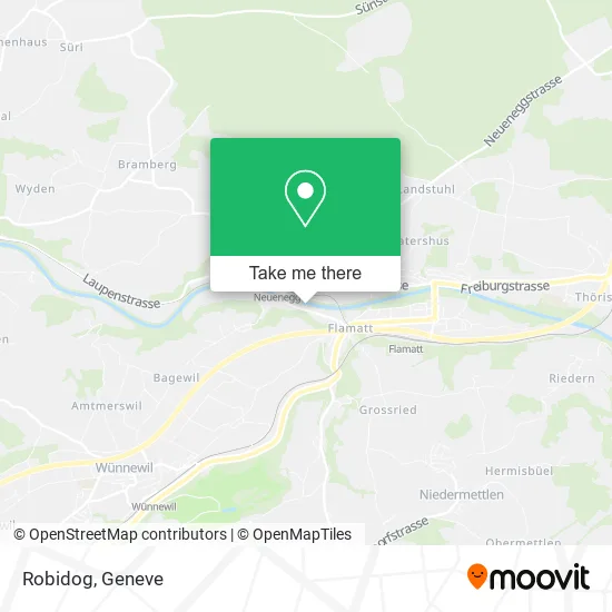 Robidog map