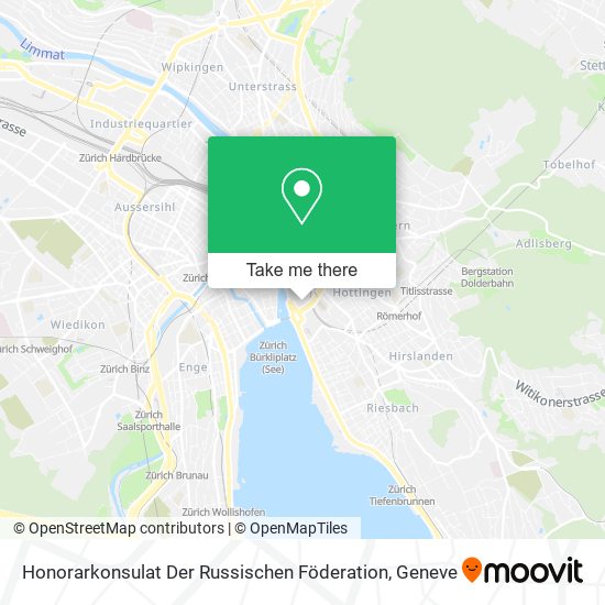 Honorarkonsulat Der Russischen Föderation map