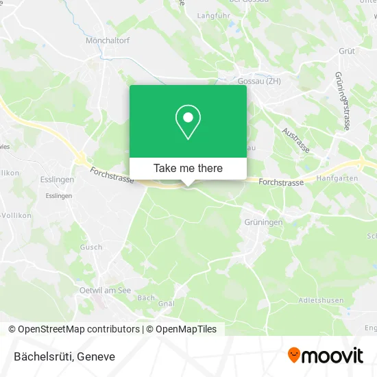 Bächelsrüti map