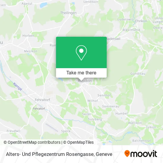 Alters- Und Pflegezentrum Rosengasse map
