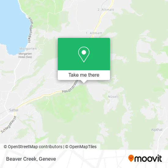 Beaver Creek map