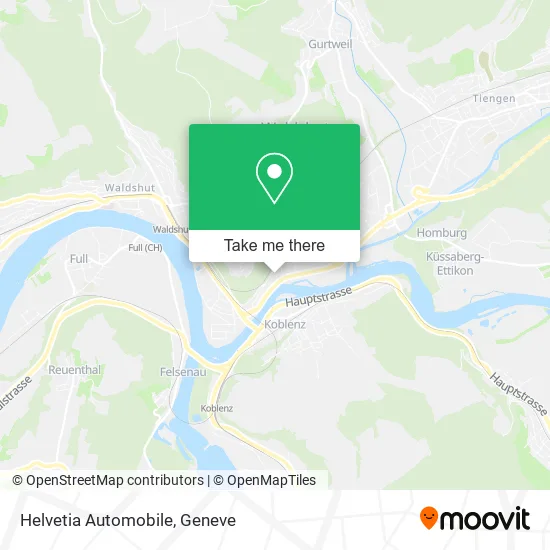 Helvetia Automobile map