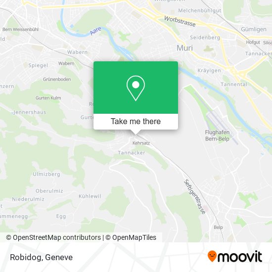 Robidog map