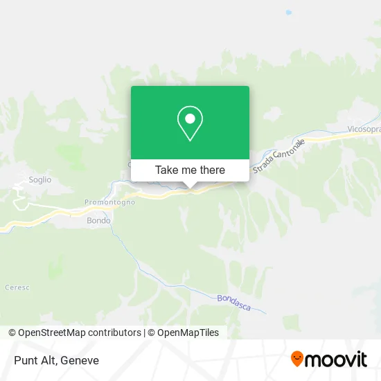 Punt Alt map
