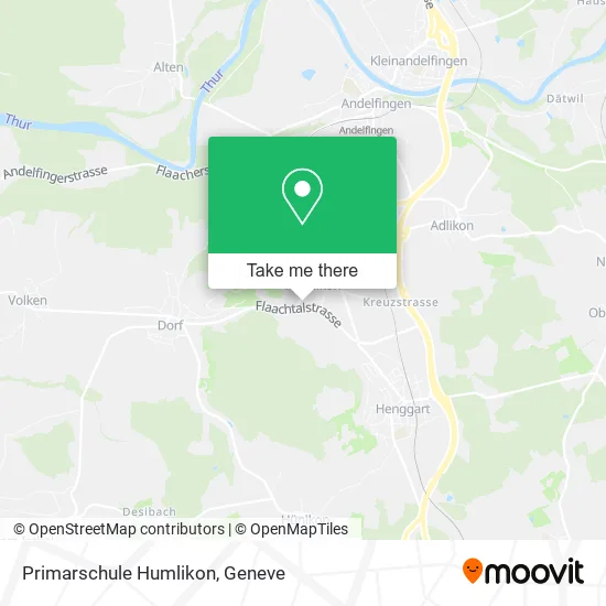 Primarschule Humlikon map