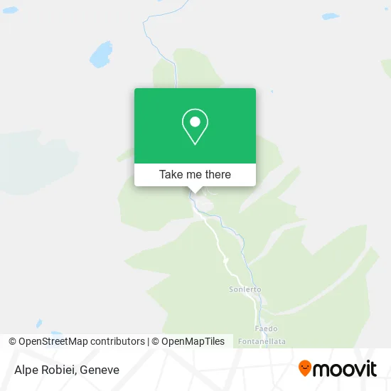 Alpe Robiei map