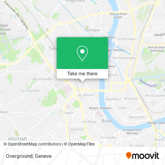 Overground map