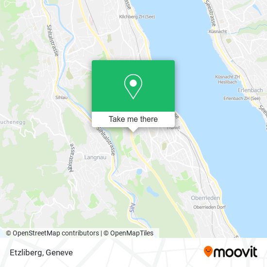 Etzliberg map