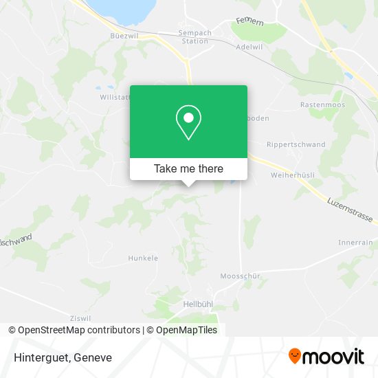 Hinterguet map