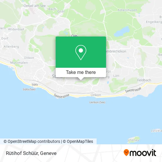 Rütihof Schüür map