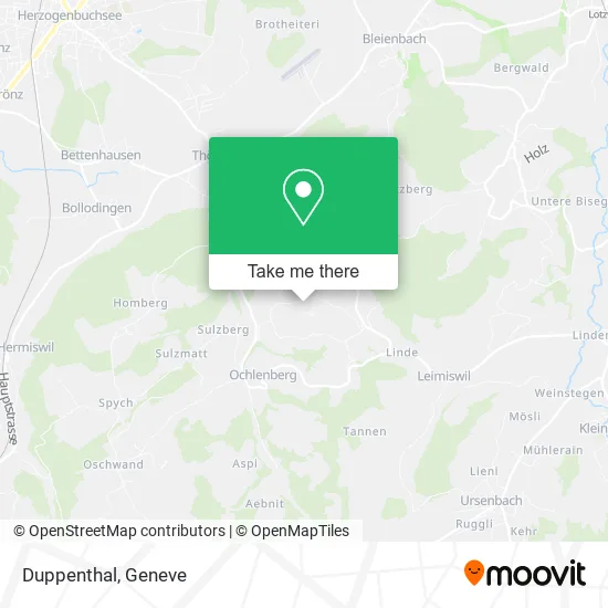 Duppenthal map