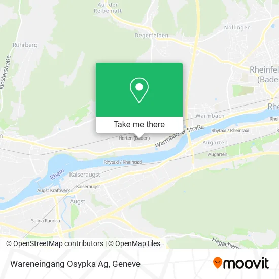 Wareneingang Osypka Ag map