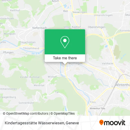 Kindertagesstätte Wässerwiesen map