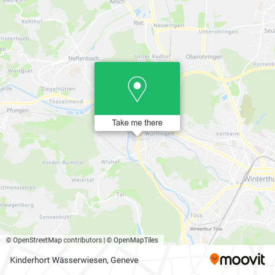 Kinderhort Wässerwiesen map