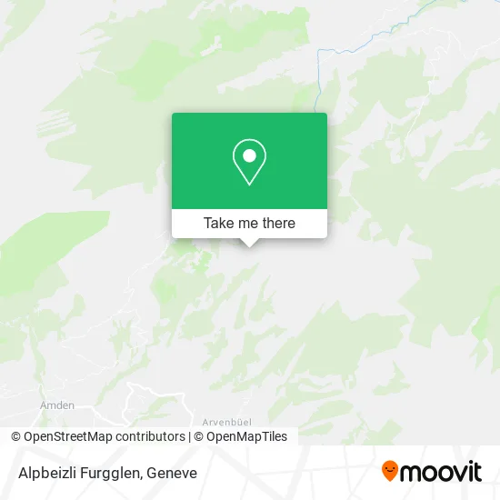 Alpbeizli Furgglen map