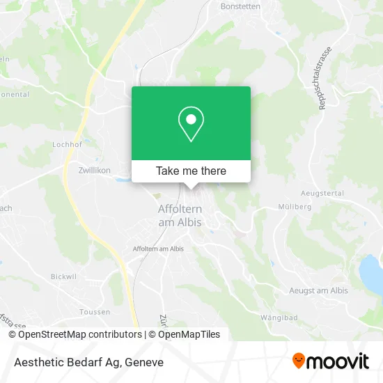 Aesthetic Bedarf Ag map