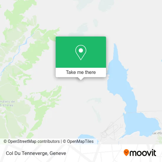 Col Du Tenneverge map