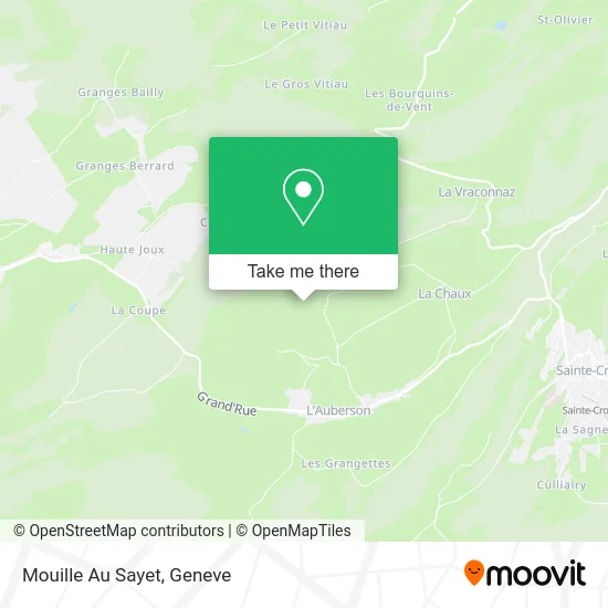Mouille Au Sayet map