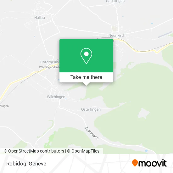 Robidog map