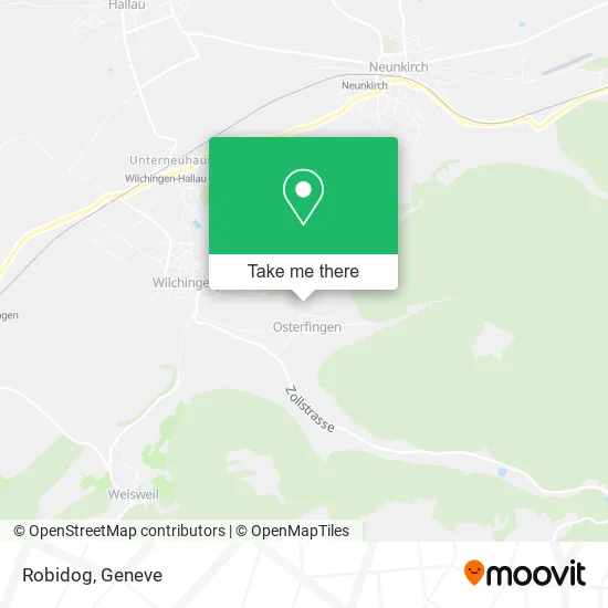 Robidog map
