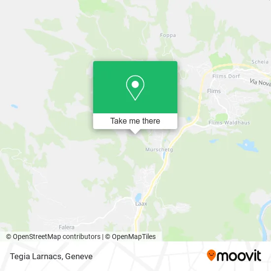 Tegia Larnacs map