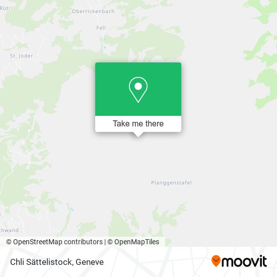 Chli Sättelistock map