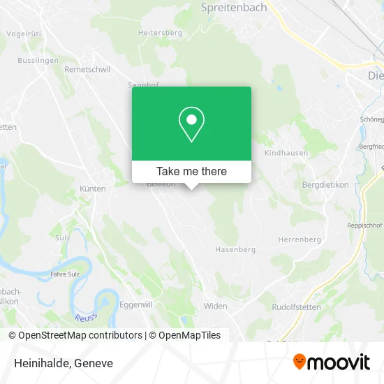 Heinihalde map