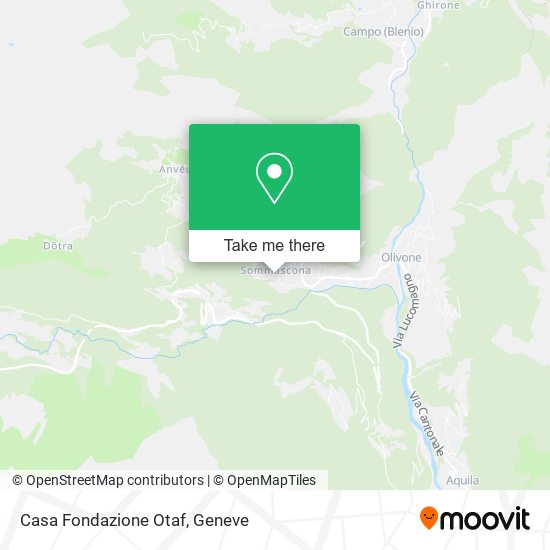 Casa Fondazione Otaf map