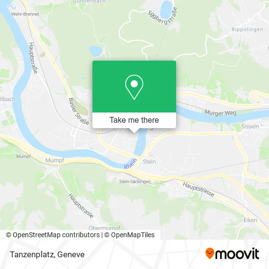 Tanzenplatz map
