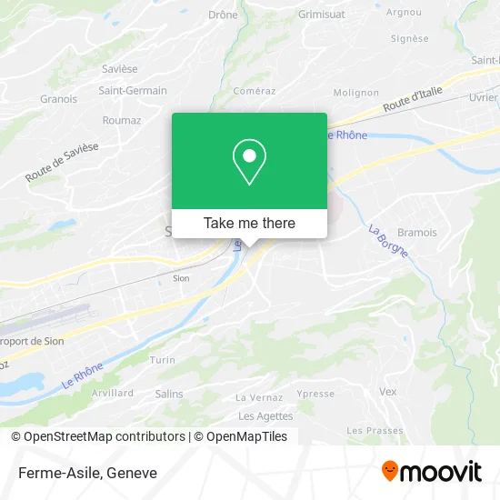 Ferme-Asile map