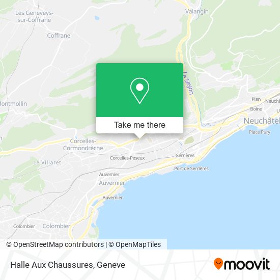 Halle Aux Chaussures map