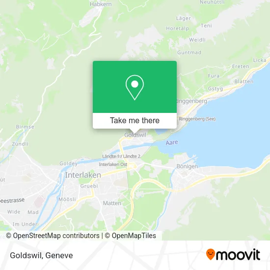 Goldswil map