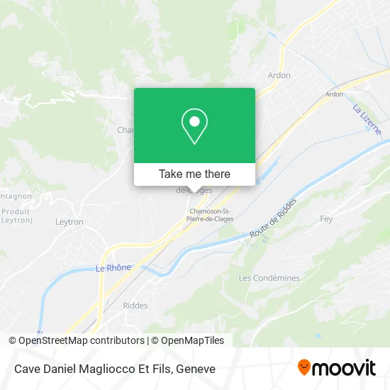 Cave Daniel Magliocco Et Fils map