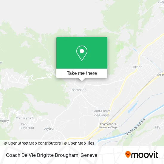 Coach De Vie Brigitte Brougham map