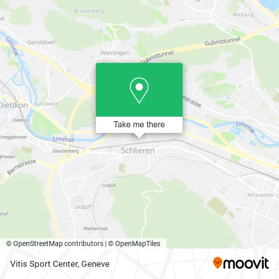 Vitis Sport Center map