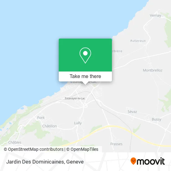 Jardin Des Dominicaines map