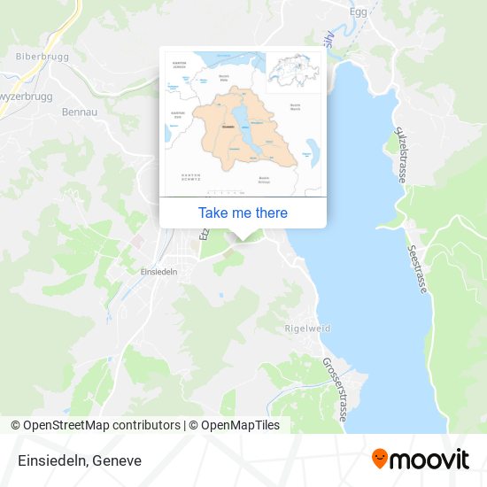 Einsiedeln map