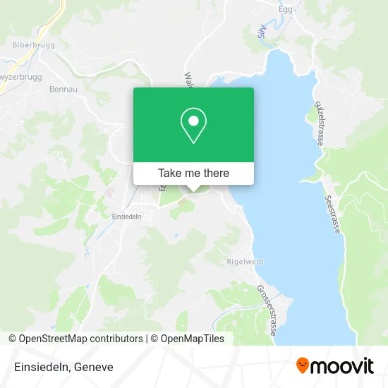 Einsiedeln map