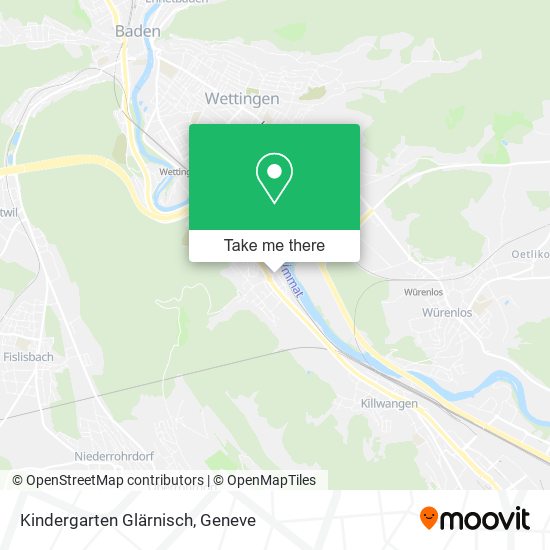 Kindergarten Glärnisch map