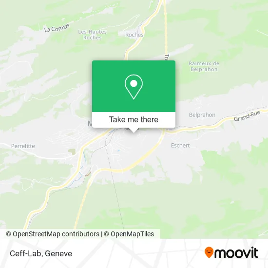 Ceff-Lab map
